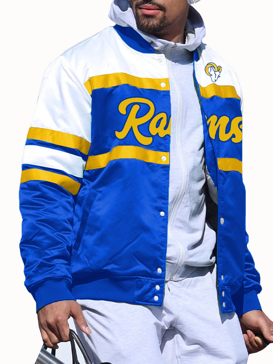 Los Angeles Rams Special Script Heavyweight Satin Jacket