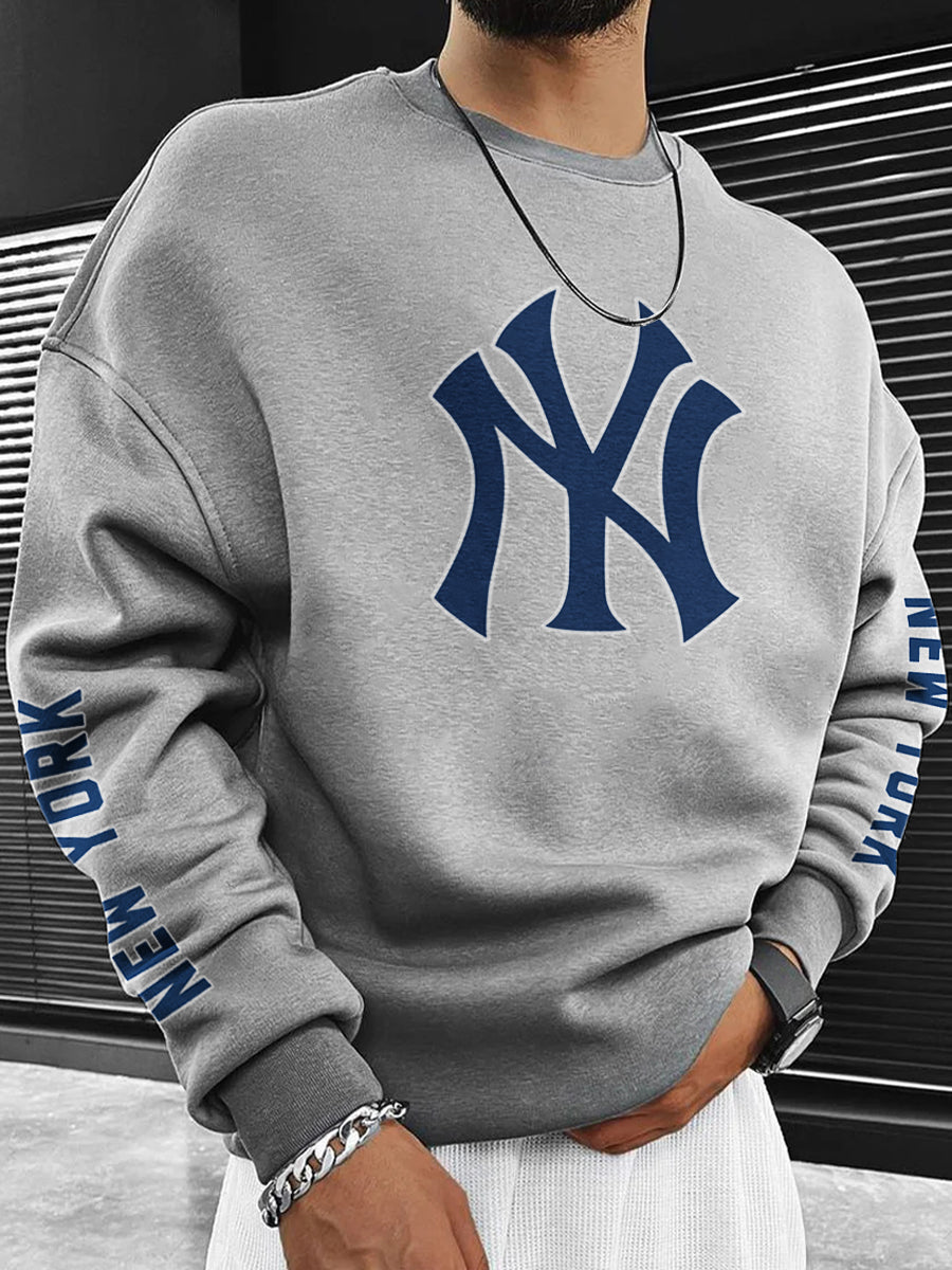 New York Yankees Fashion Men's Crewneck Sweatshirt