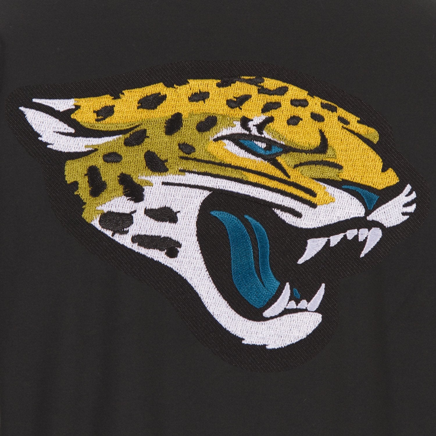 JACKSONVILLE JAGUARS JH DESIGN WOOL REVERSIBLE FULL-SNAP JACKET – BLACK