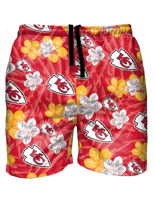 Kansas City Chiefs Casual Hawaiian Shorts
