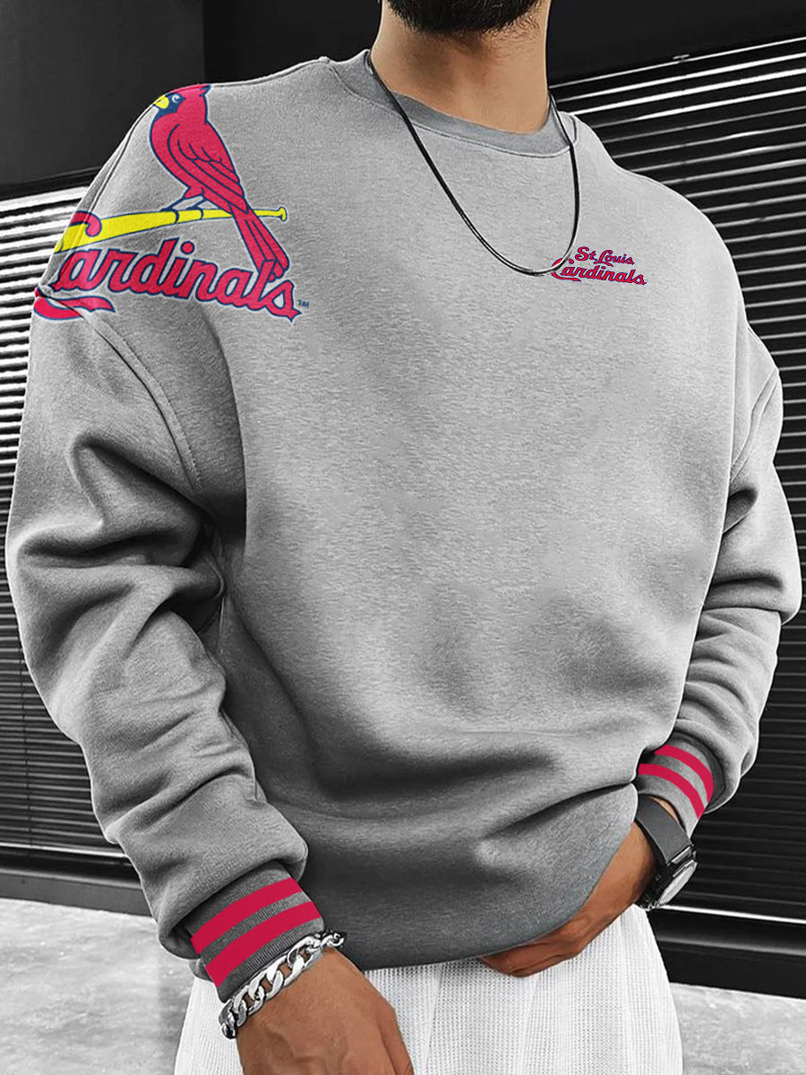 St. Louis Cardinals Fashion Men's Crewneck Sweatshirt
