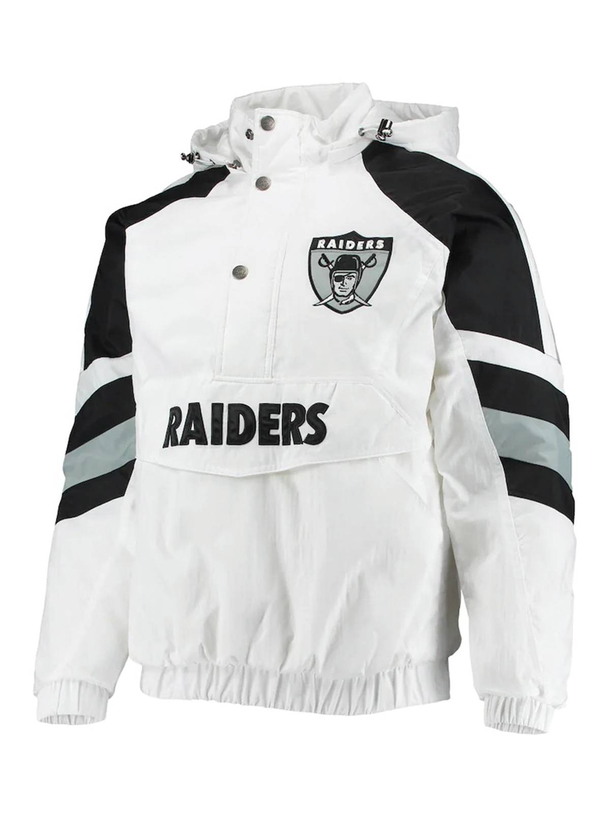 Las Vegas Raiders LAS VEGAS RAIDERS Half-Snap Hoodie Jacket