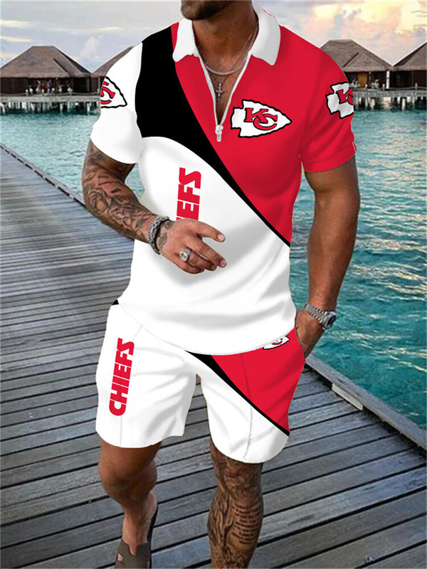 Kansas City Chiefs Limited Edition Polo Shirt And Shorts Two-Piece Suits