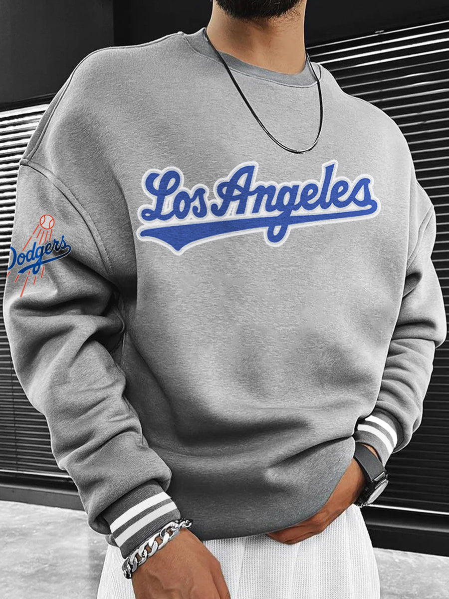 Los Angeles Dodgers Fashion Men's Crewneck Sweatshirt
