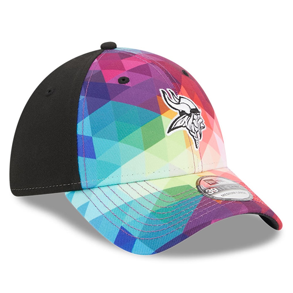 Minnesota Vikings Men's   Pink 2023  Crucial Catch 39THIRTY Flex Hat