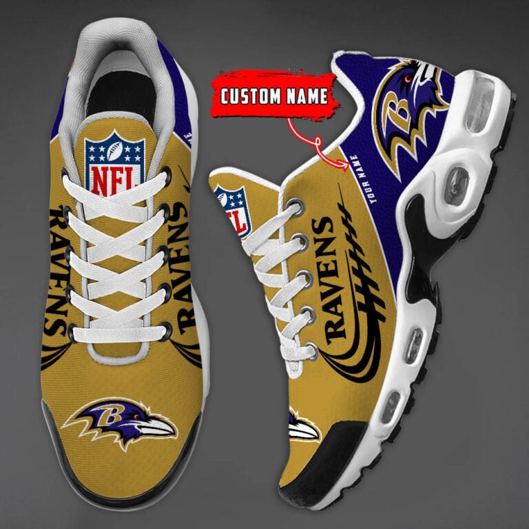 Baltimore Ravens -Custom Name-TN Shoes PHIrfect Gift-DS001