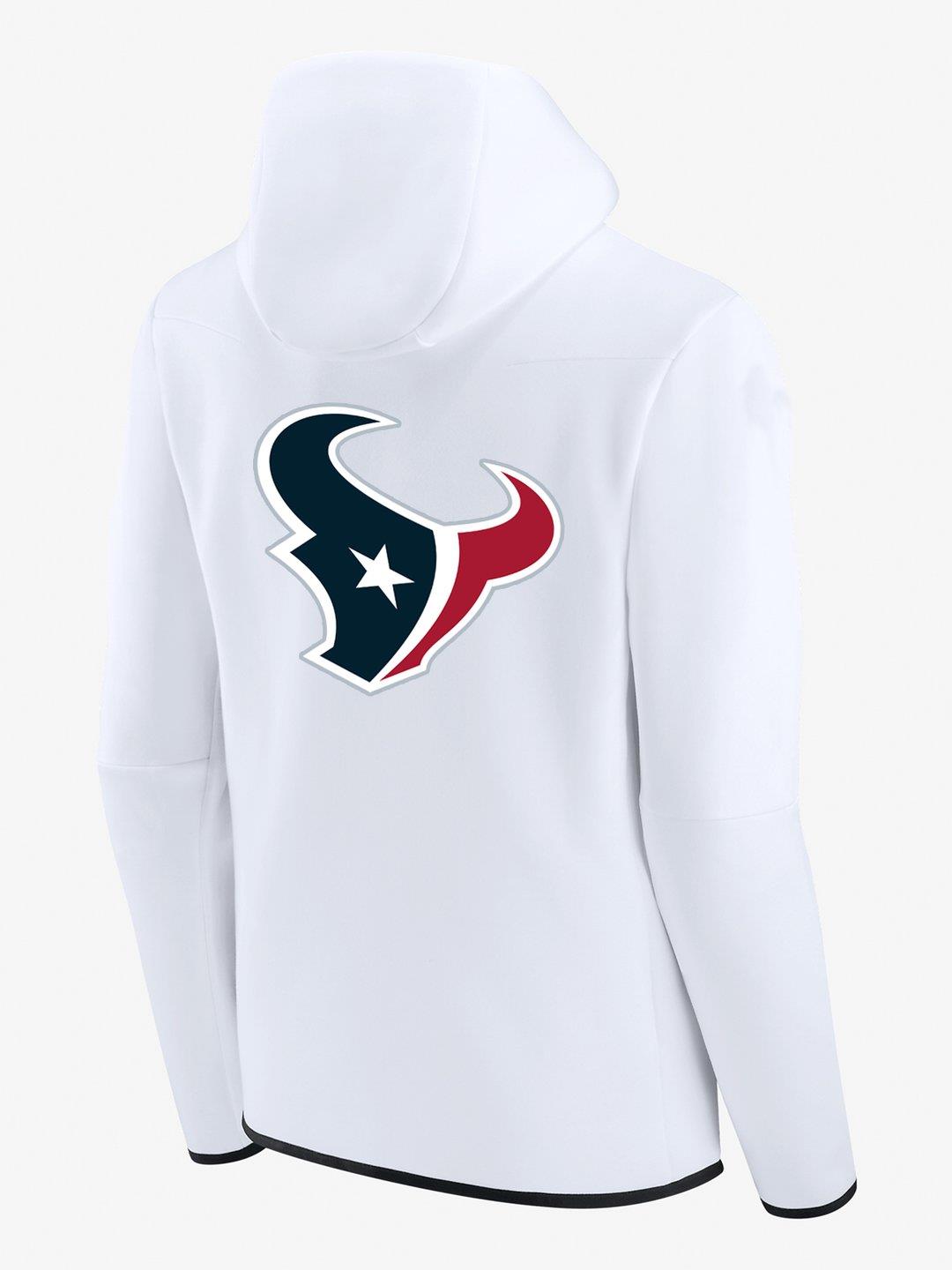 Houston Texans LVI White Diamond Full-Zip Jacket