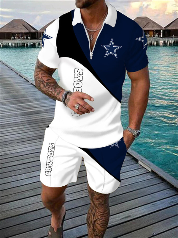 Dallas Cowboys Limited Edition Polo Shirt And Shorts Two-Piece Suits