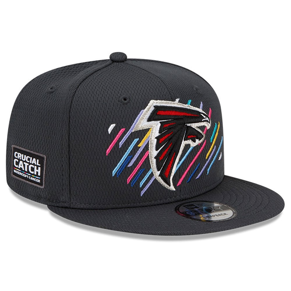 Atlanta Falcons Men's  Charcoal 2021  Crucial Catch 9FIFTY Snapback Adjustable Hat