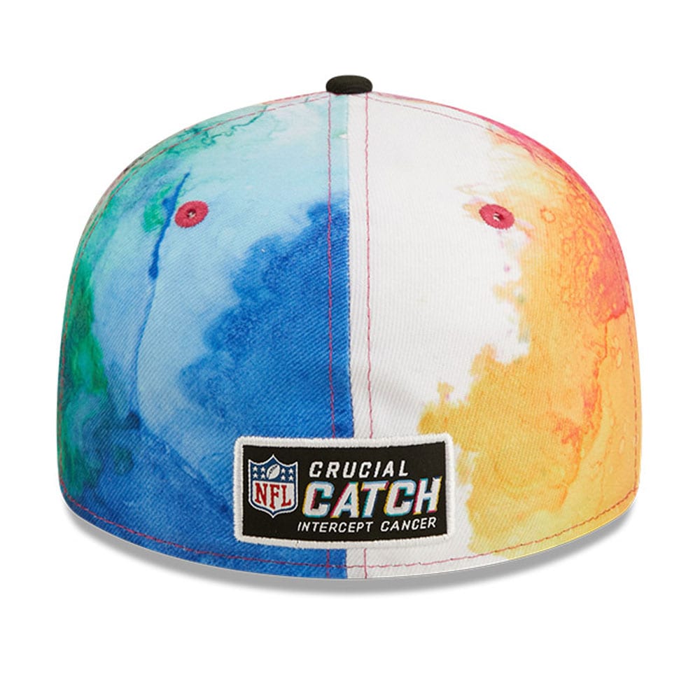 Los Angeles Chargers Men's  Pink/Black 2022  Crucial Catch Low Profile 59FIFTY Fitted Hat