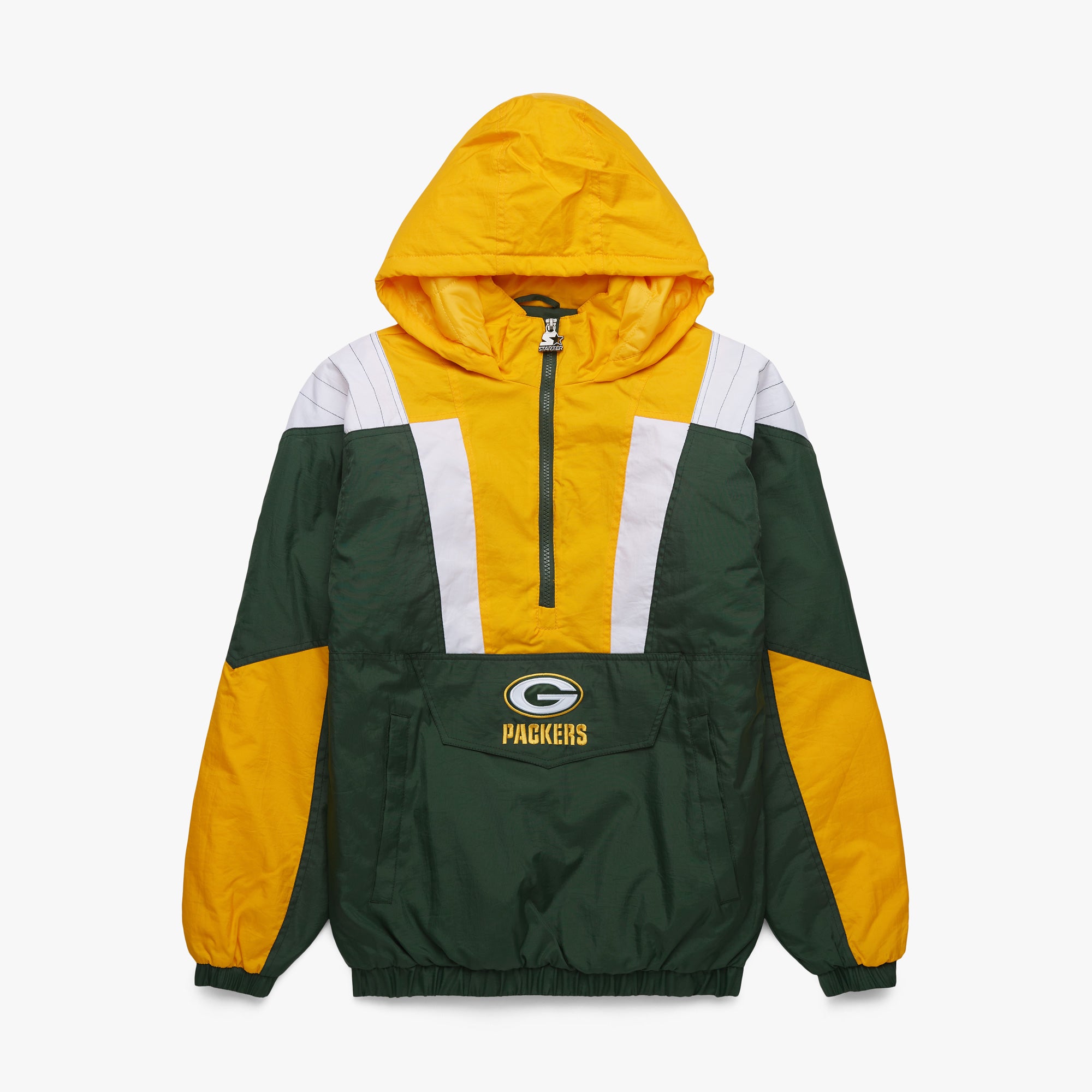 Green Bay Packers HOMAGE Starter Pullover Jacket