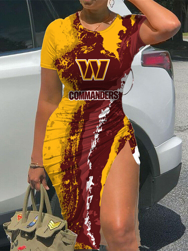 W CommandersWomen's Slit Bodycon Dress