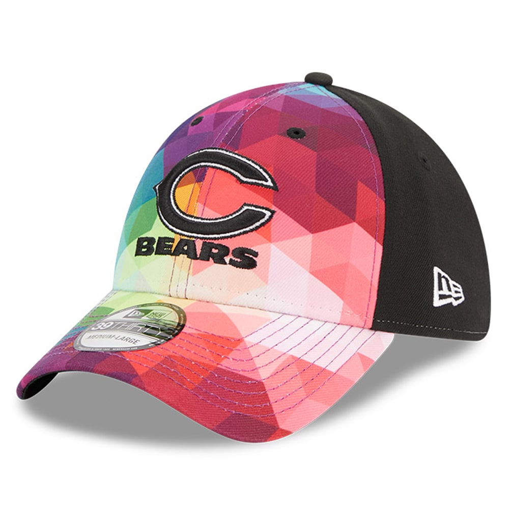 Chicago Bears Men's   Pink 2023  Crucial Catch 39THIRTY Flex Hat