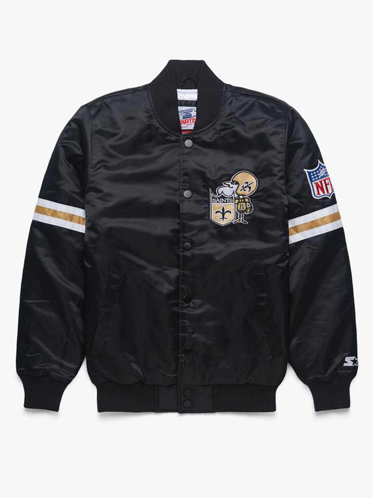 New Orleans Saints HOMAGE Starter Gridiron Jacket
