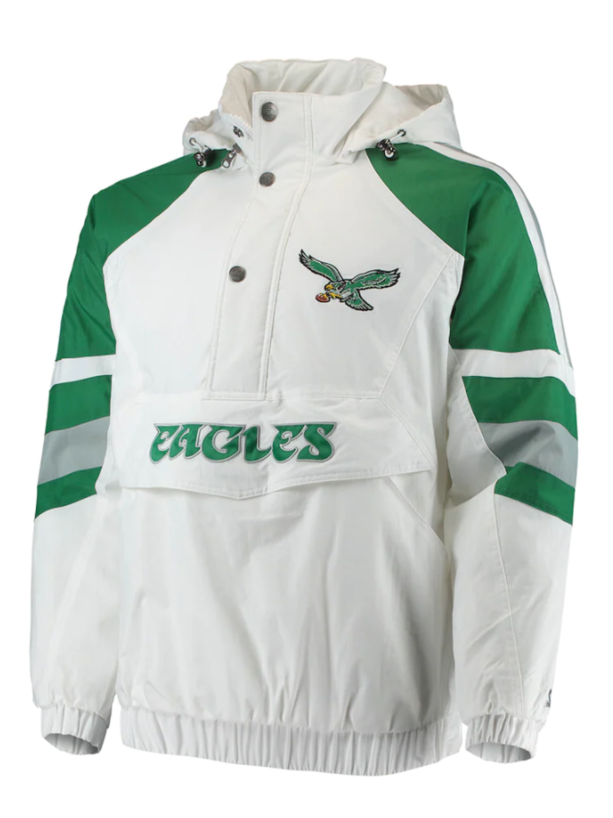 Philadelphia Eagles Half-Snap Hoodie Jacket
