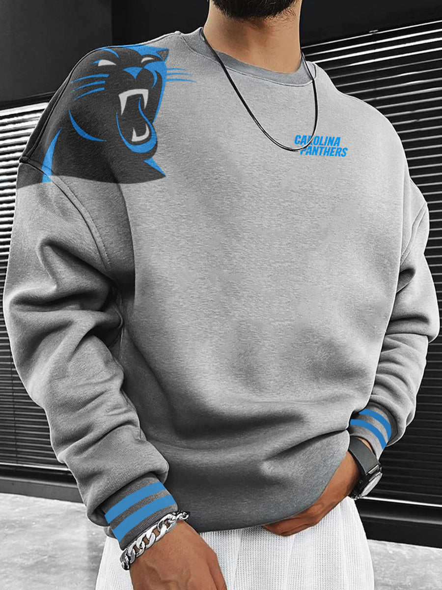 Carolina Panthers Printed Unisex Casual Sweatshirt