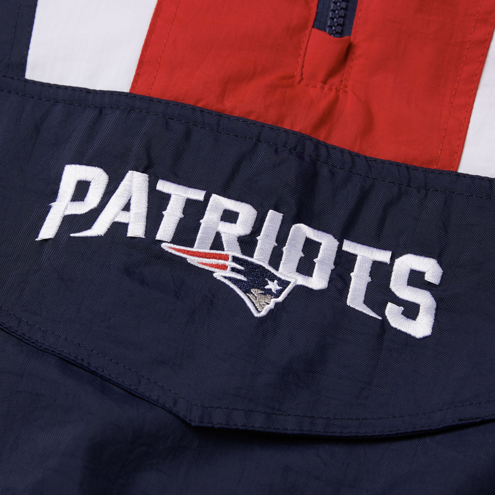 New England Patriots HOMAGE  Starter  Pullover Jacket