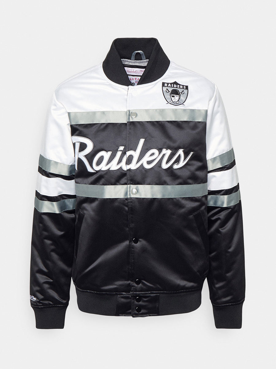 Las Vegas Raiders Special Script Heavyweight Satin Jacket