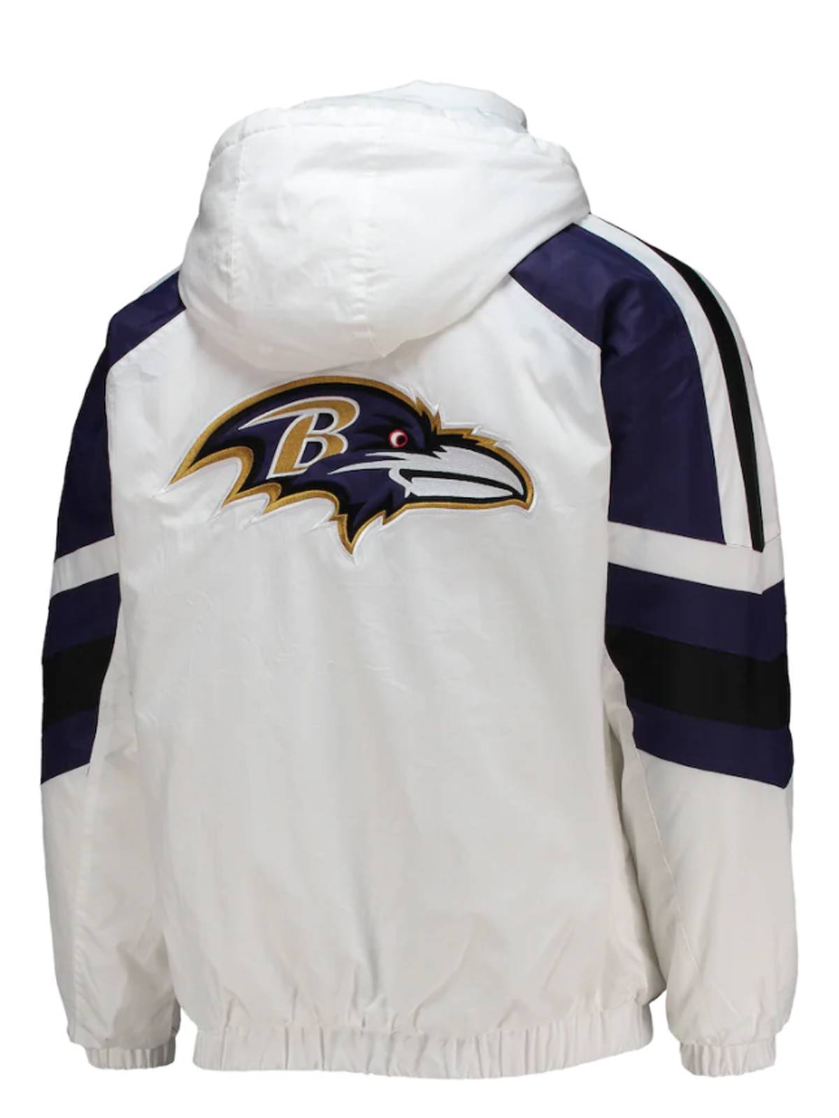 Baltimore Ravens Half-Snap Hoodie Jacket