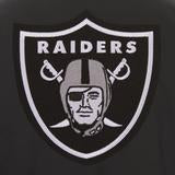 LAS VEGAS RAIDERS POLY TWILL VARSITY JACKET - BLACK
