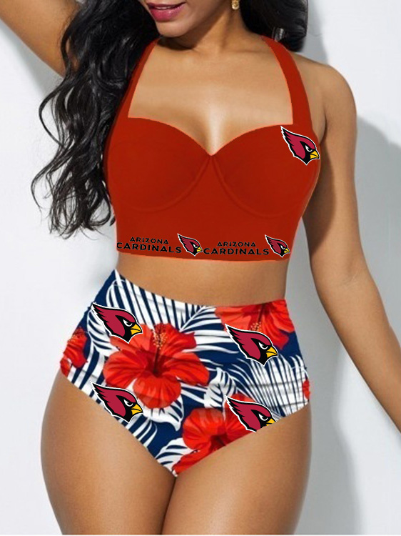Arizona Cardinals Sexy Print Bikini Swimsuit