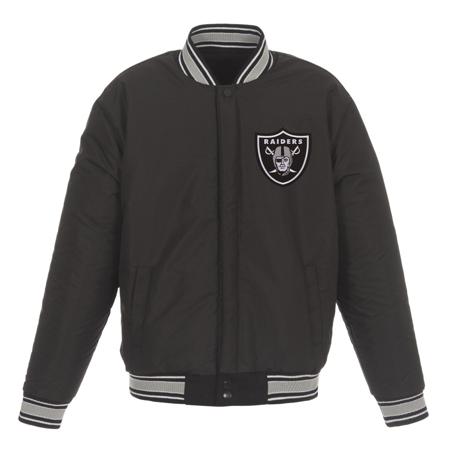 Las Vegas Raiders Reversible Wool Jacket
