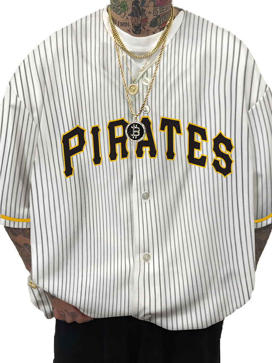 Pittsburgh Pirates MLB Men's Fashion Short Sleeve Jersey