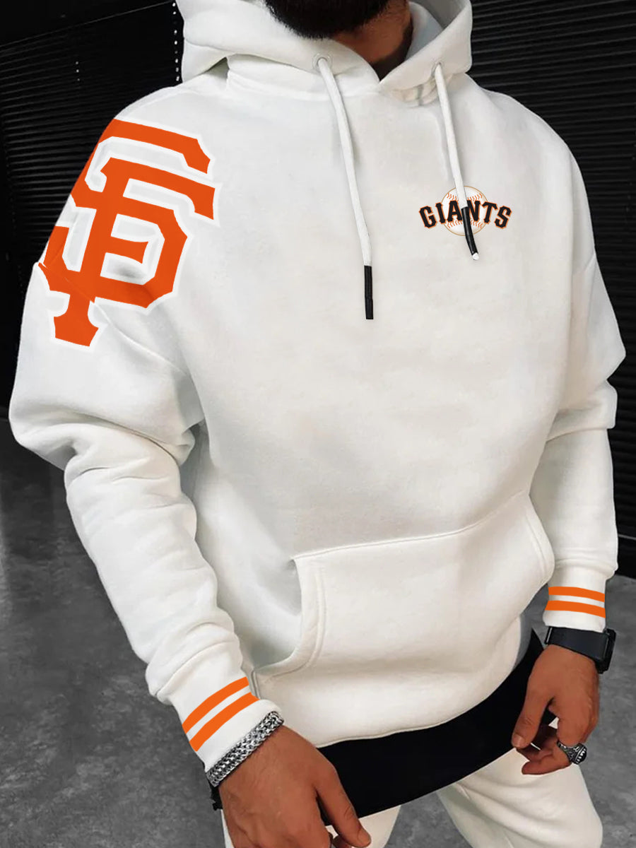 San Francisco Giants Fashion Men's Crewneck Hooded