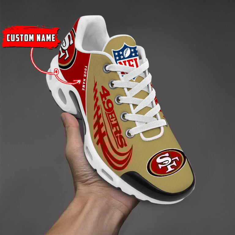 San Francisco 49ers Philadelphia Eagles -Custom Name-TN Shoes And Baseball Jersey Shirt PHIrfect Gift-DS001