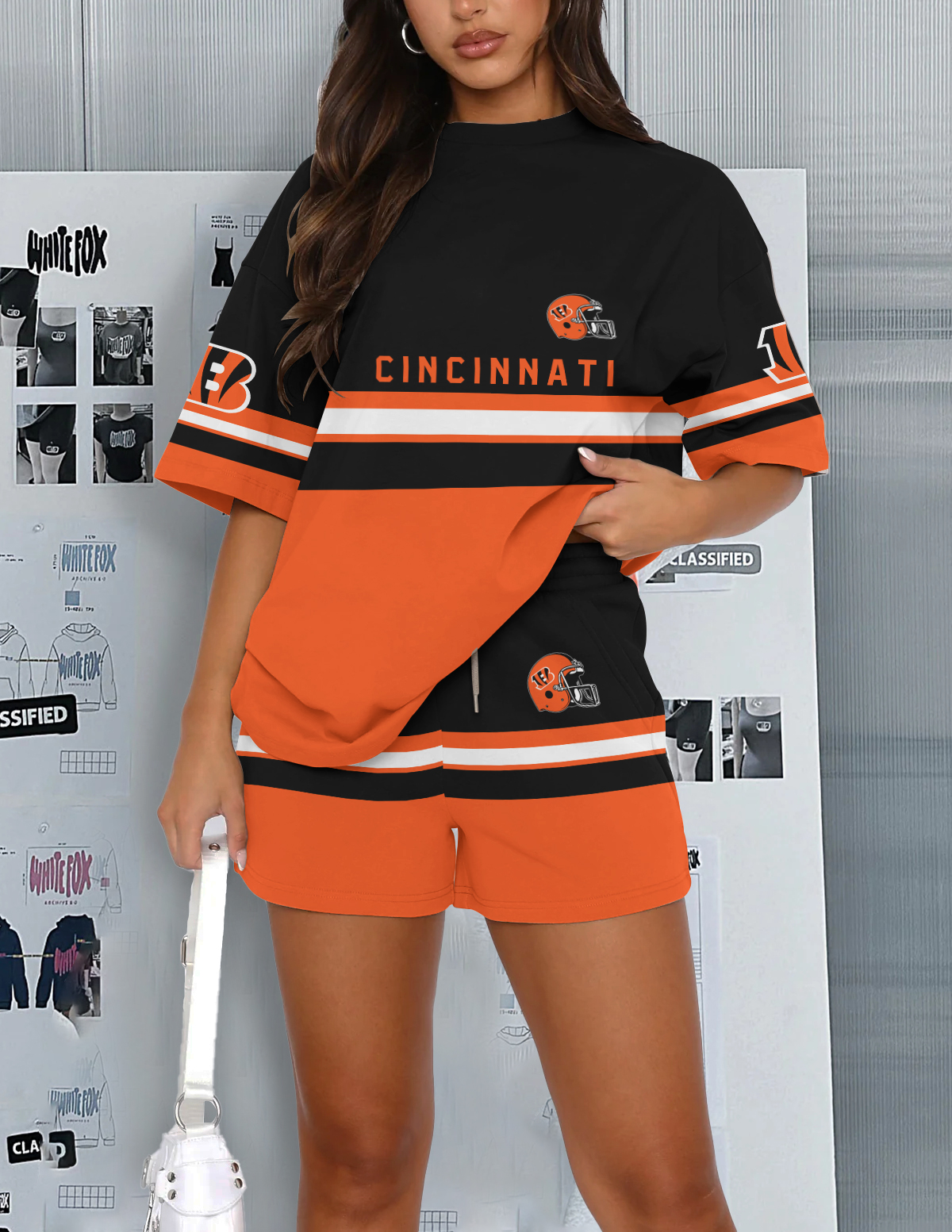 Cincinnati Bengals Limited Edition Women's T-Shirt & Short Set