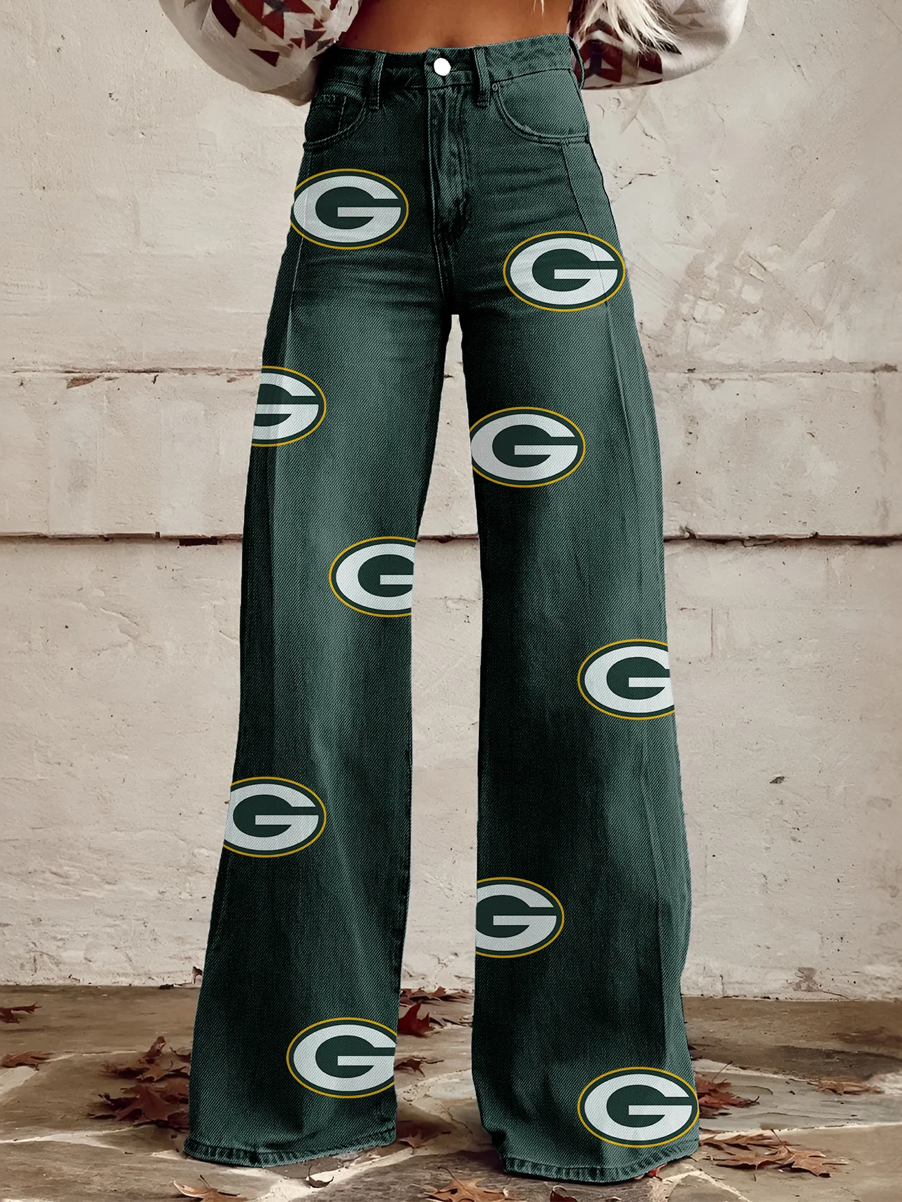 Women's Vintage casual wide   LegPants