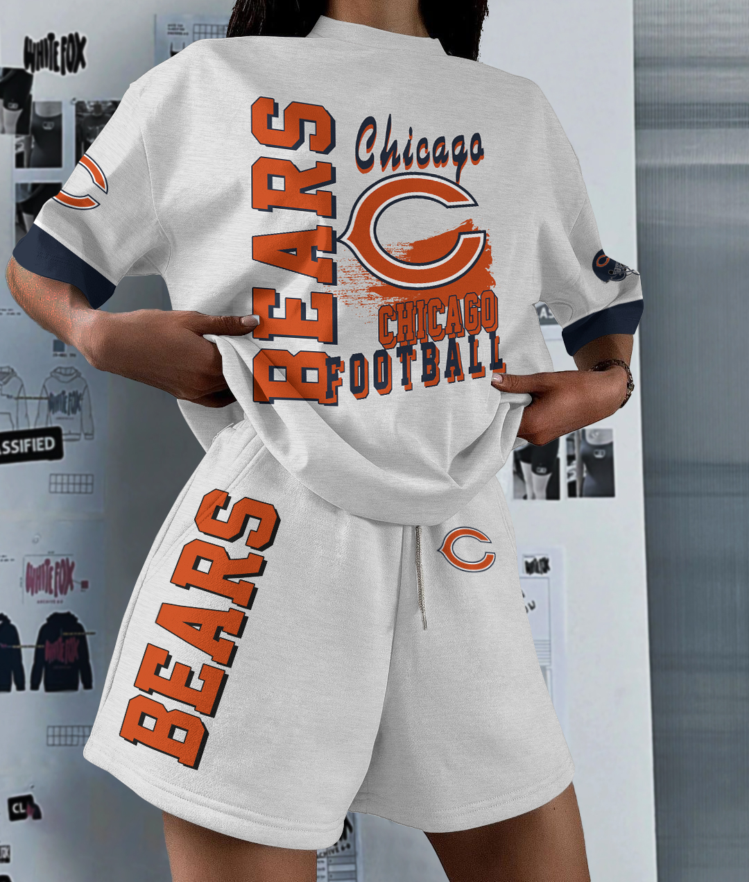 Chicago Bears Limited Edition Women's T-Shirt & Short Set
