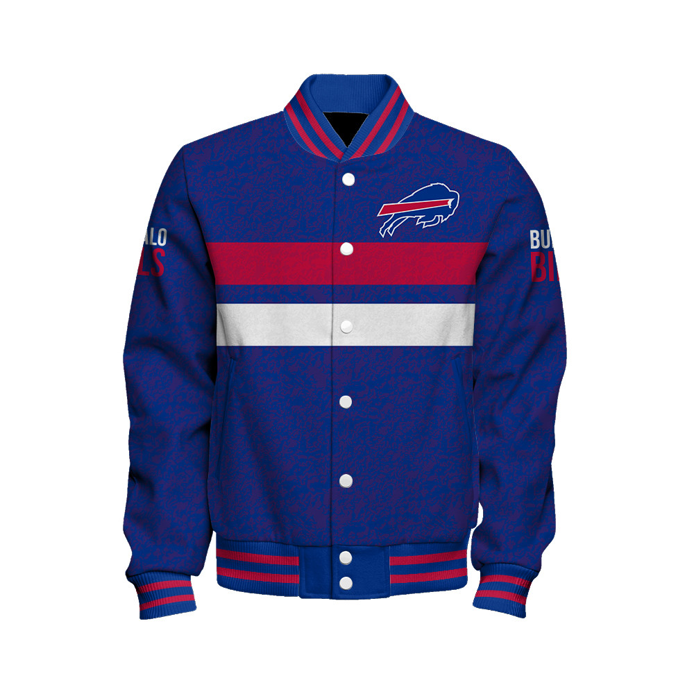 Buffalo Bills Football Team 2025 -26 Super Durable Unisex Varsity Jacket