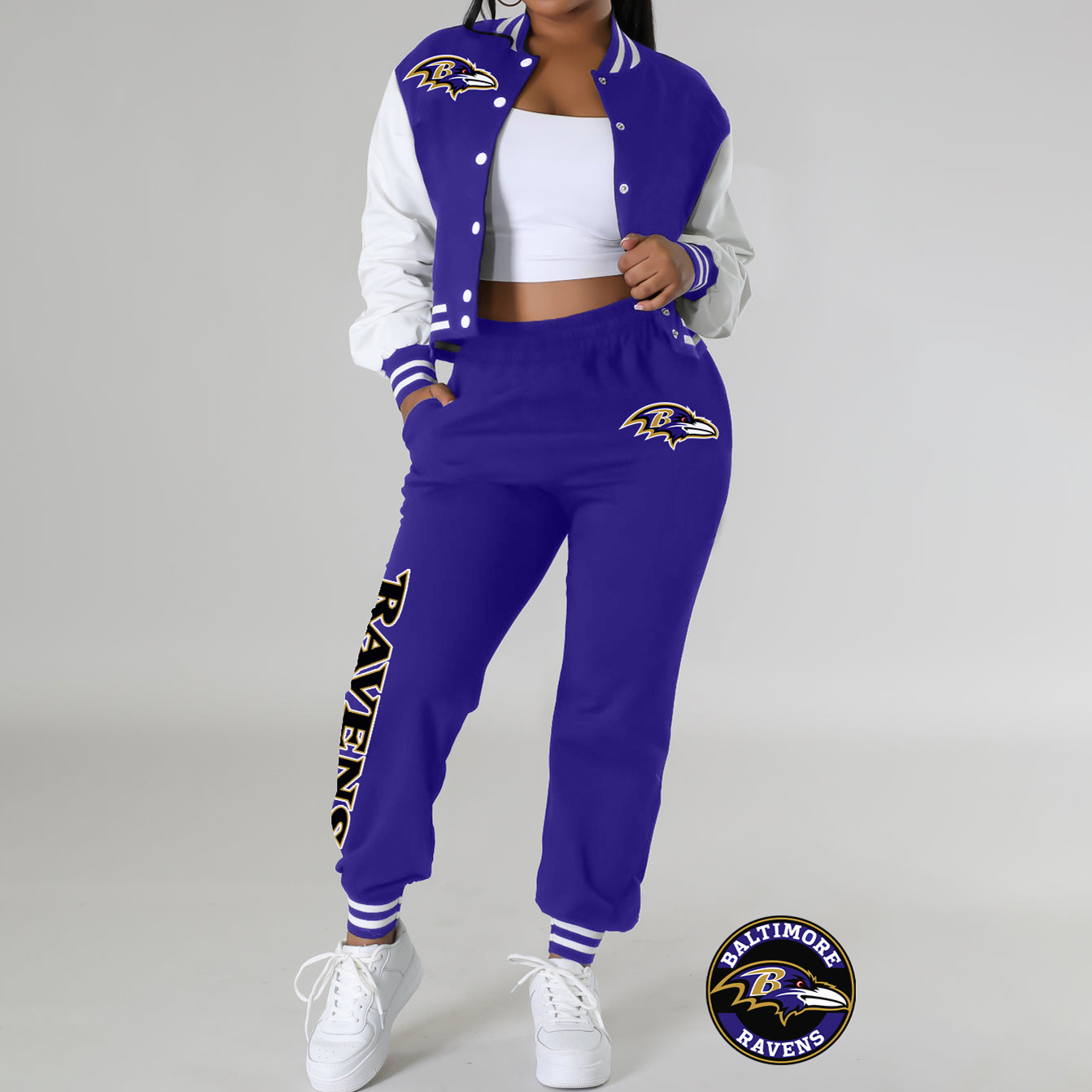 Baltimore Ravens 2pcs Casual Set