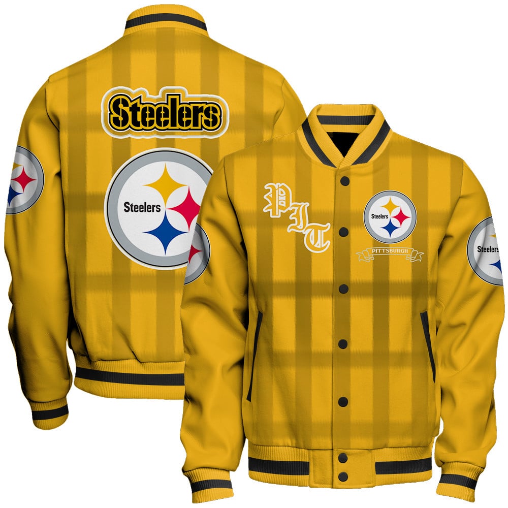 Pittsburgh Steelers Football Team 2025 - 26 Unforgettable Memories Unisex Varsity Jacket