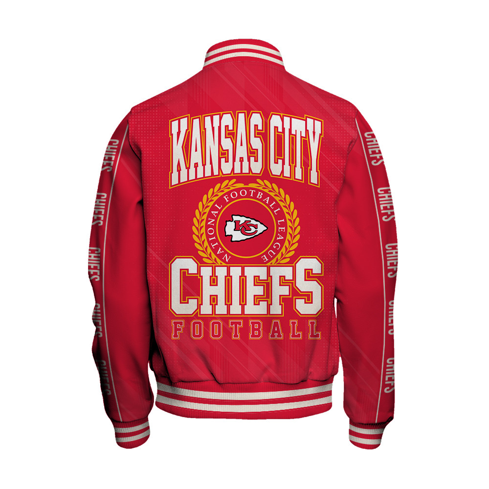 Kansas City Chiefs Football Team 2025 - 26 Personality, Outstanding Unisex Varsity Jacket