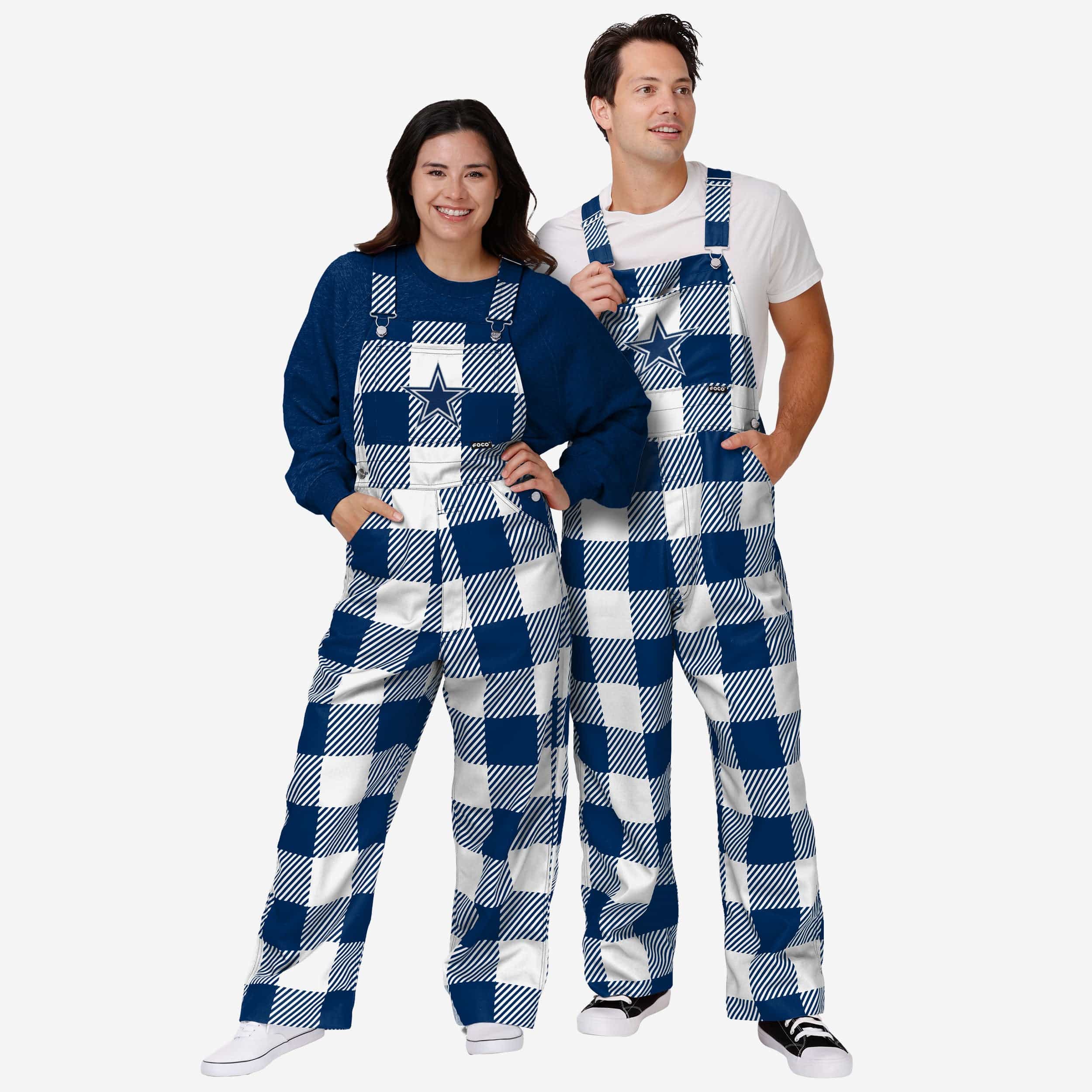 New Mens Plaid Bib Overalls