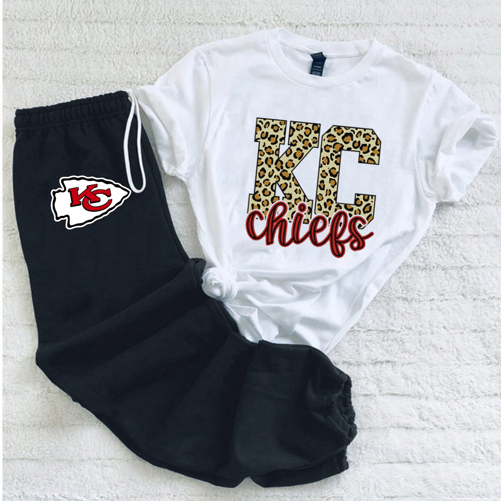 Casual loose fashion printed suit