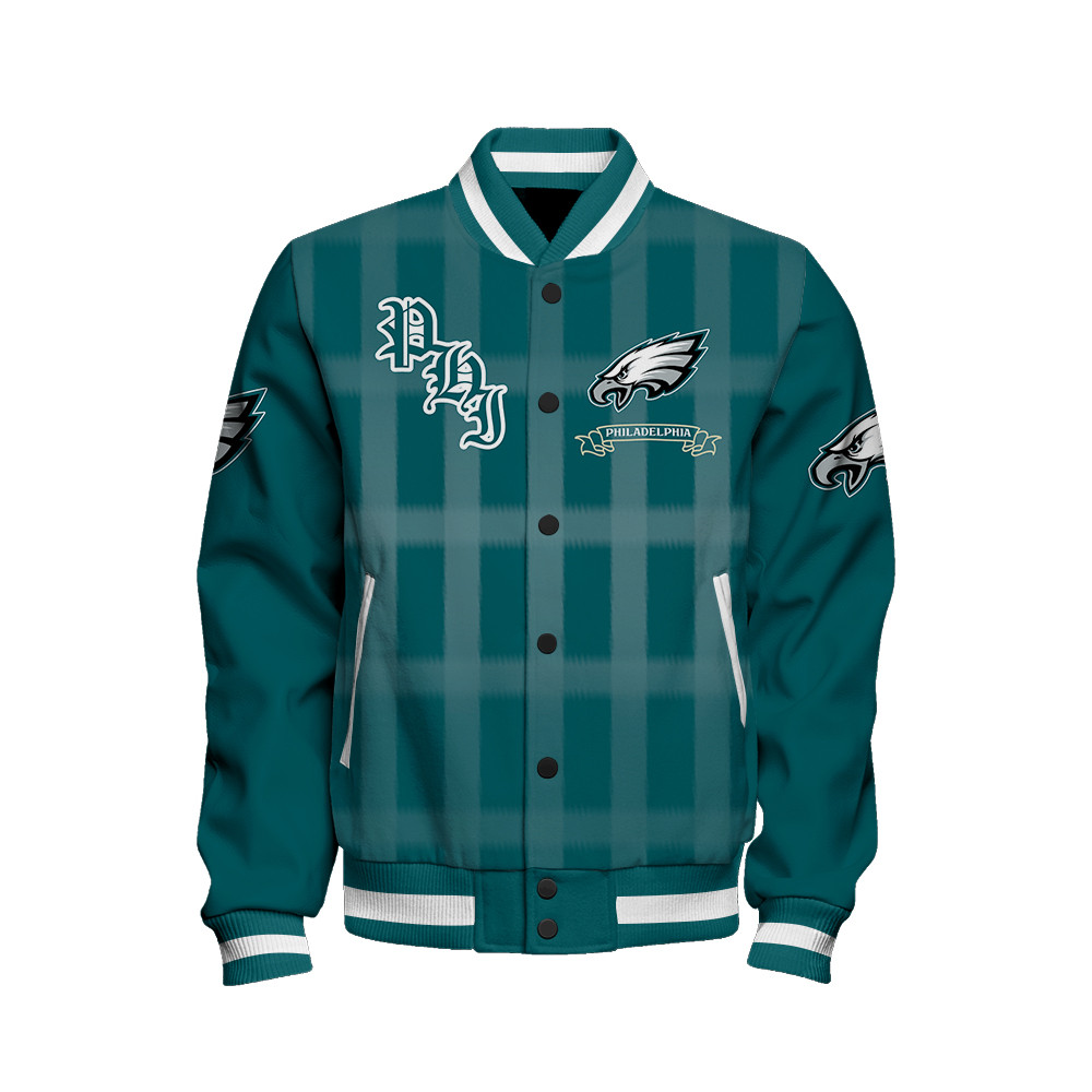 Philadelphia Eagles Football Team 2025 - 26 Unforgettable Memories Unisex Varsity Jacket