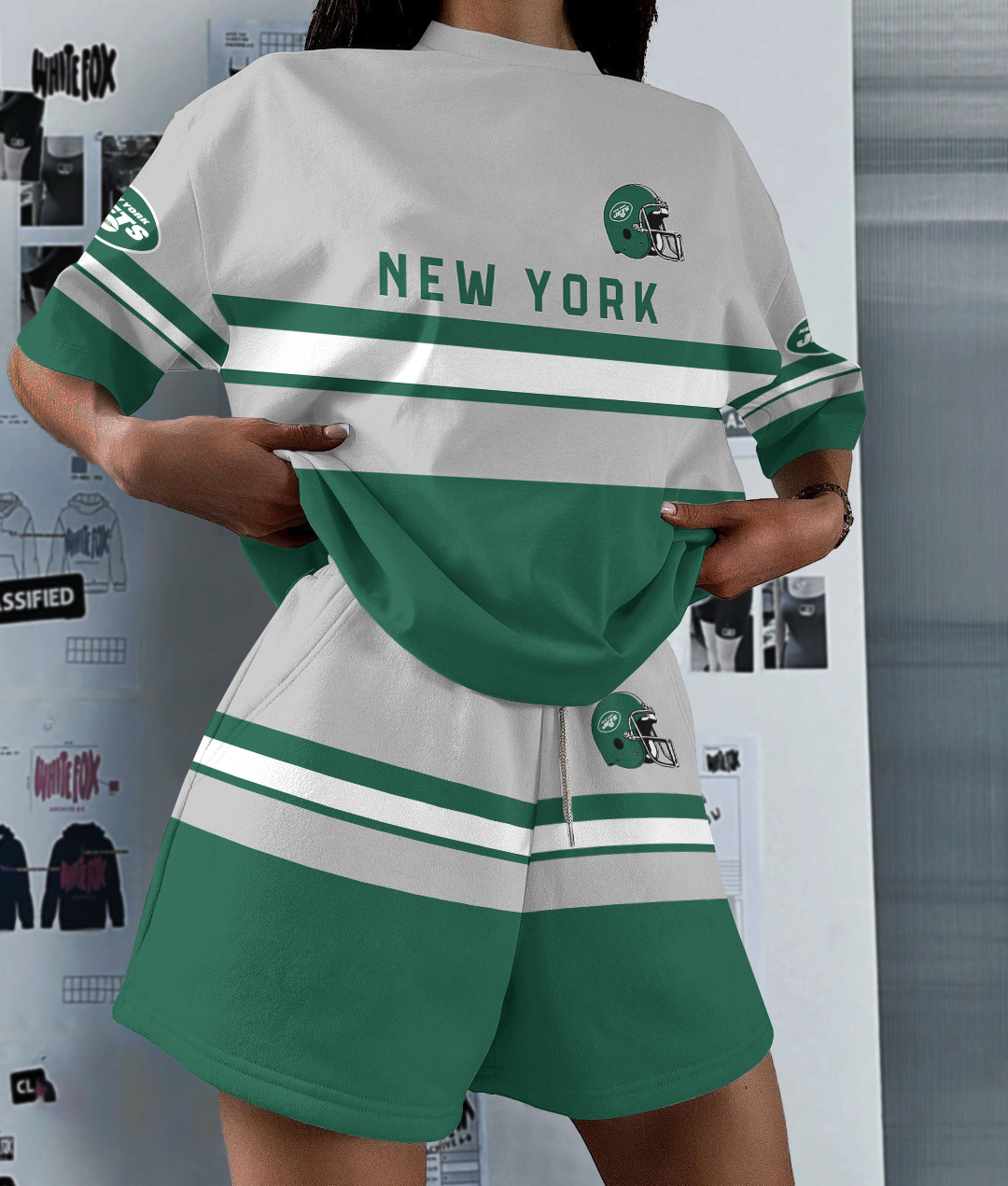 New York Jets Limited Edition Women's T-Shirt & Short Set