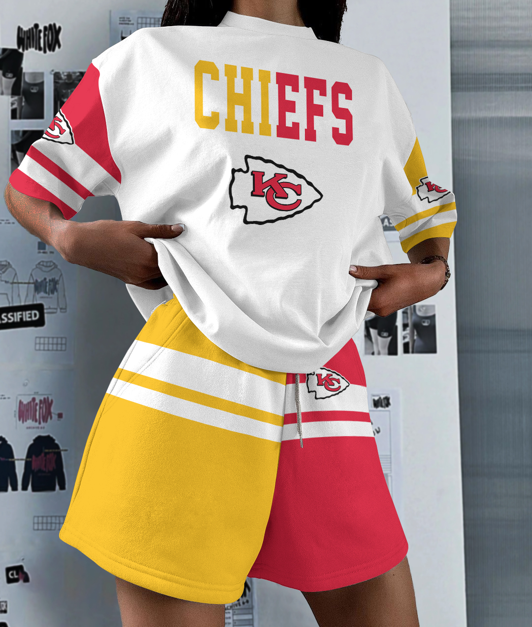 Kansas City Chiefs Limited Edition Women's T-Shirt & Short Set