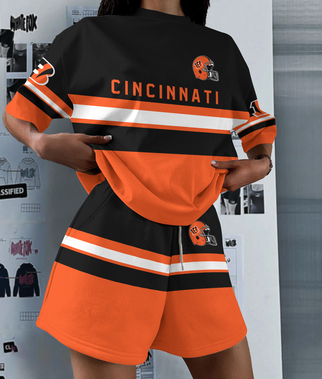 Cincinnati Bengals Limited Edition Women's T-Shirt & Short Set