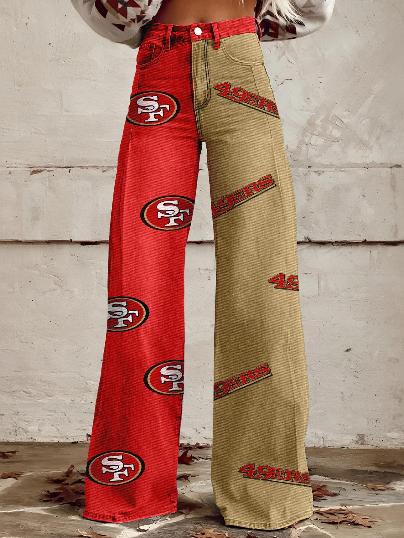 Women's Vintage casual wide   LegPants