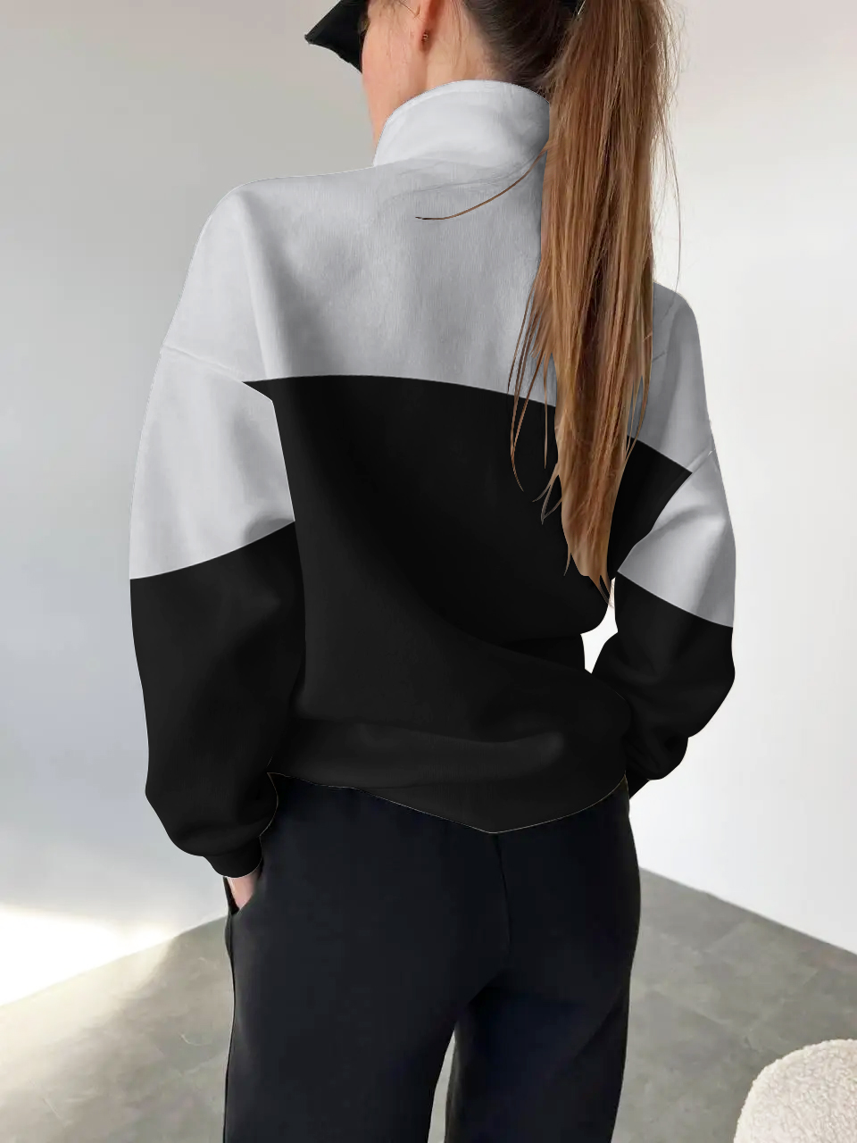 Minnesota Vikings 2025 New Design Casual Snap  Mockneck Pullover