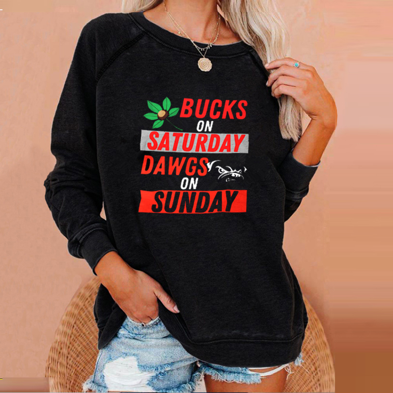 Raglan sleeve casual round neck long sleeve pullover