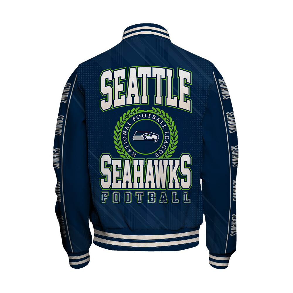 Seattle Seahawks Football Team 2025 - 26 Personality, Outstanding Unisex Varsity Jacket