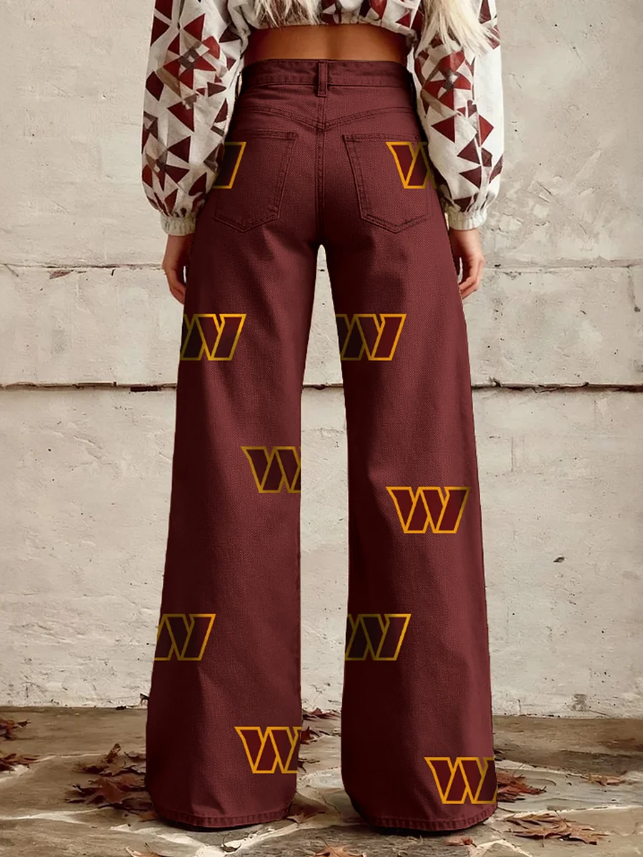 Women's Vintage casual wide   LegPants