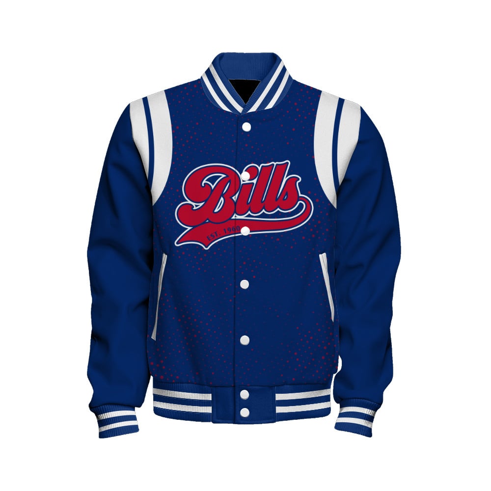 Buffalo Bills National Football League 2025 Make Your Mark Unisex Varsity Jacket