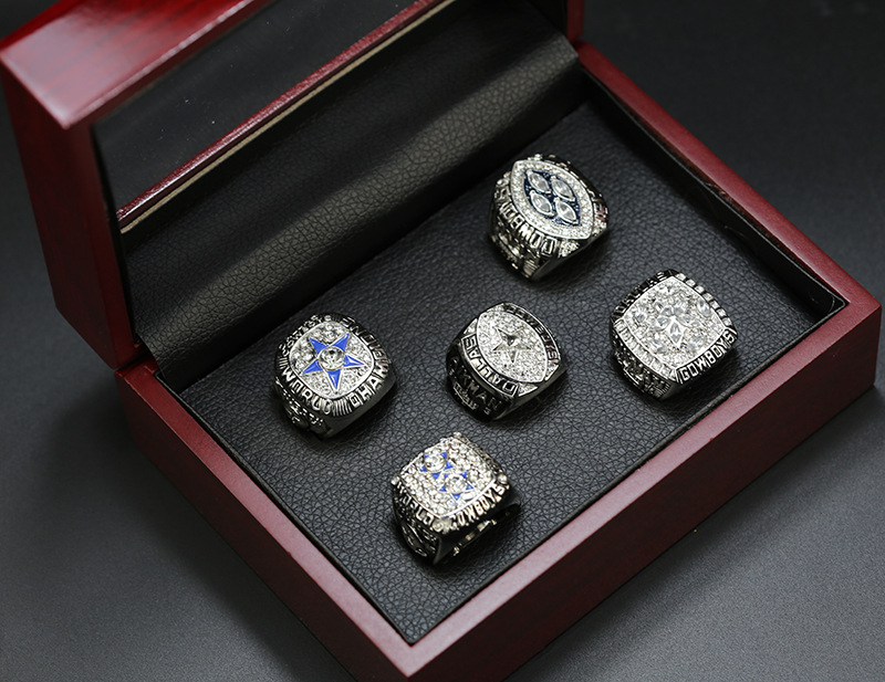 1971 77 92 93 95 Destroy the New Zealand NFL Super Bowl Championship Ring Set