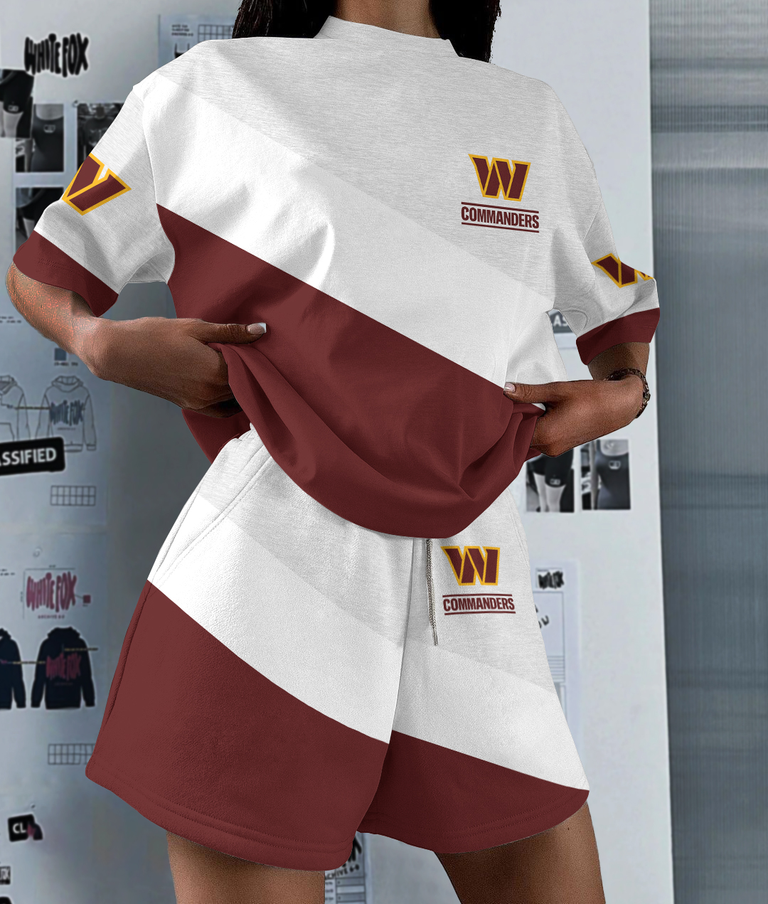 Washington Commanders Limited Edition Women's T-Shirt & Short Set